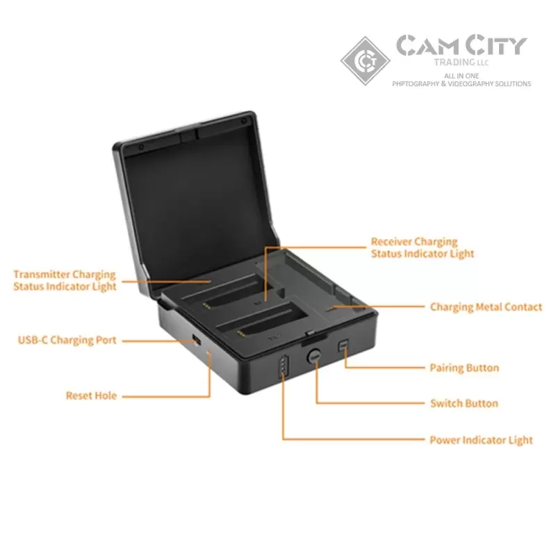 BioNyt 2 Sacs à Double Micro : étui for Microphone Portable sans